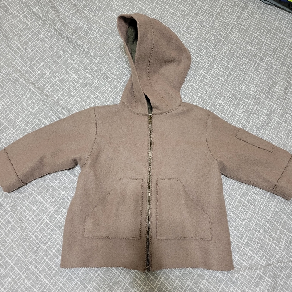 Made in France Wool coat toddler (boy or girl) - 18m